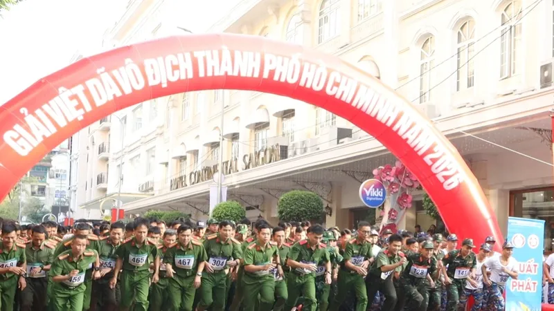 Sôi nổi giải Việt dã vô địch TPHCM 2026