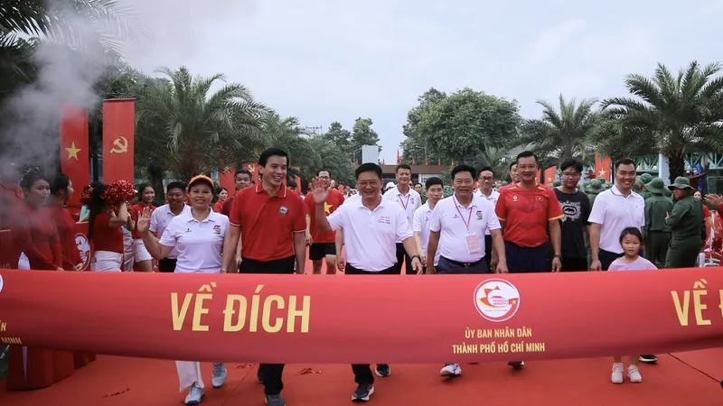 TPHCM: 13.500 người tham dự lễ phát động mỗi người dân lựa chọn môn thể thao tập luyện