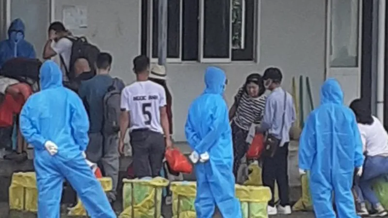 Các công dân được cách ly tại tỉnh Đồng Nai.