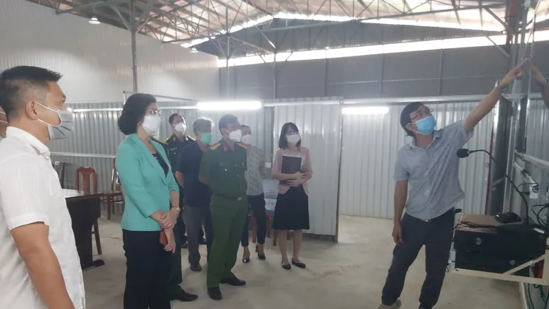 Bệnh viện dã chiến điều trị Covid-19 gần 1.000 giường được đưa vào vận hành