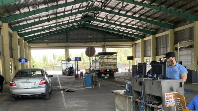 Đồng Nai: Một trung tâm đăng kiểm hoạt động trở lại