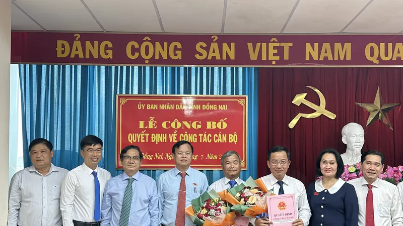 Ông Lê Quang Trung làm Giám đốc Sở Y tế tỉnh Đồng Nai