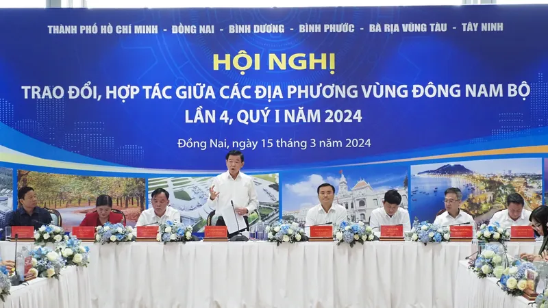 Thúc đẩy hợp tác giữa các tỉnh thành vùng Đông Nam bộ 