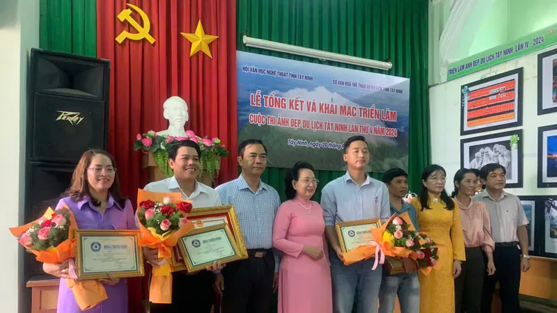 11 tác phẩm đoạt giải cuộc thi ảnh đẹp du lịch Tây Ninh
