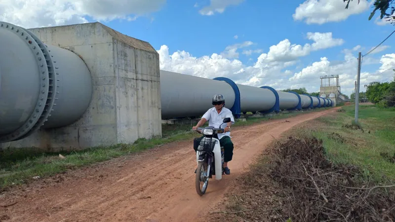Thủy lợi mang lại no ấm cho nông dân Tây Ninh