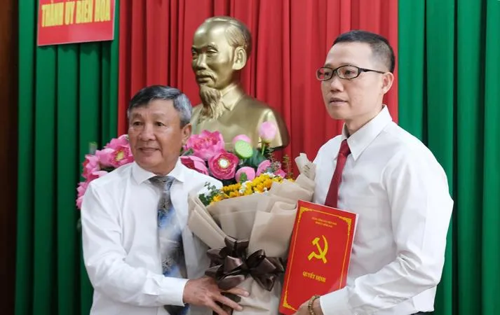 Ông Nguyễn Phong An làm Phó Bí thư Thành ủy Biên Hòa