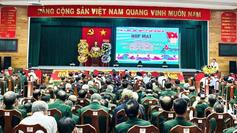 Đồng Nai: Họp mặt kỷ niệm 80 năm Ngày thành lập Quân đội nhân dân Việt Nam 