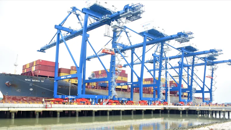 Đồng Nai: Đón chuyến tàu hàng quốc tế trọng tải lớn cập cảng Phước An