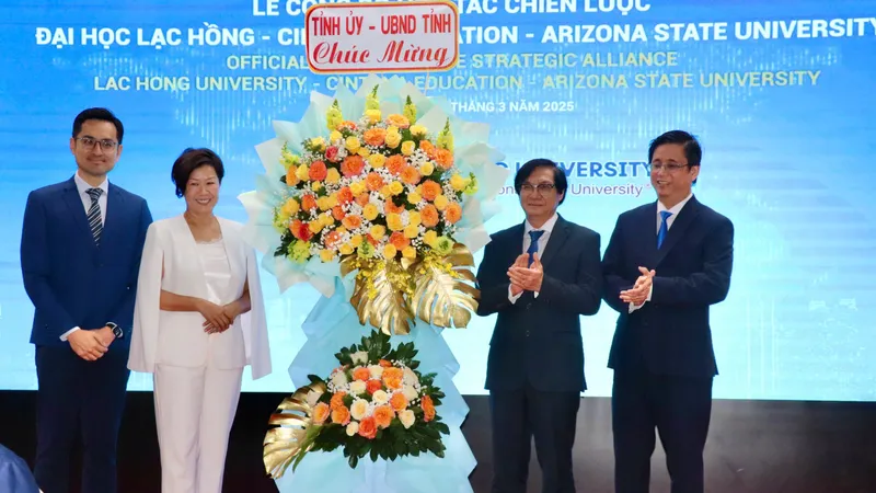 Công bố hợp tác chiến lược giữa Trường Đại học Lạc Hồng và Trường Đại học Bang Arizona