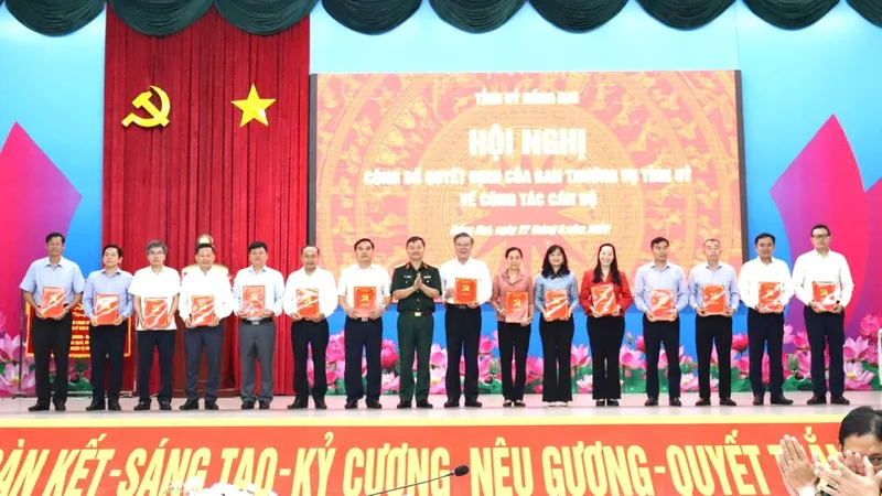 Đồng Nai: 25 bí thư đảng ủy xã, phường tham gia Ban Chấp hành Đảng bộ Ban Chỉ huy phòng thủ khu vực 1