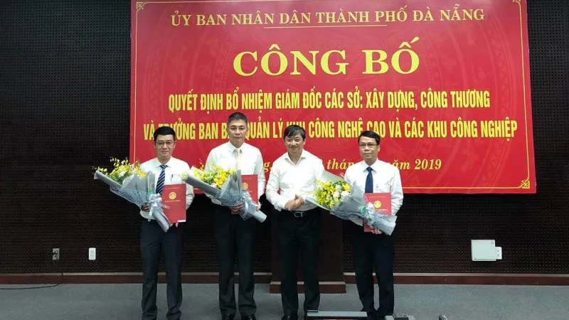 Đà Nẵng bổ nhiệm 3 chức danh mới 