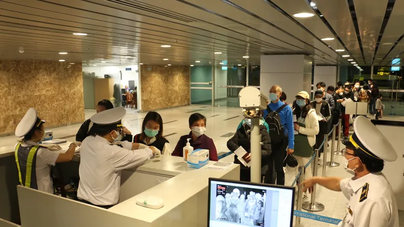 Hủy tất cả chuyến bay từ Daegu (Hàn Quốc) đến Đà Nẵng 