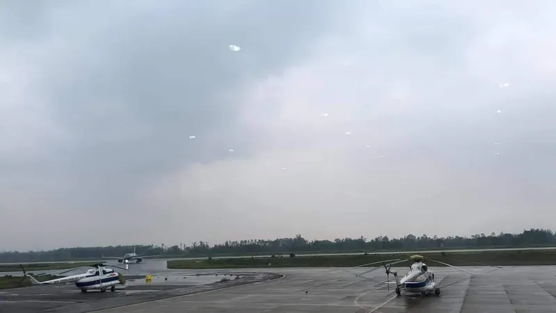 Điều động trực thăng tìm kiếm người mất tích tại thủy điện Rào Trăng 3