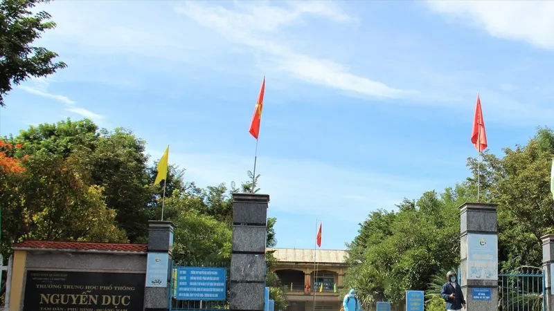 Quảng Nam cho học sinh nghỉ học từ ngày 4-5 để phòng chống dịch
