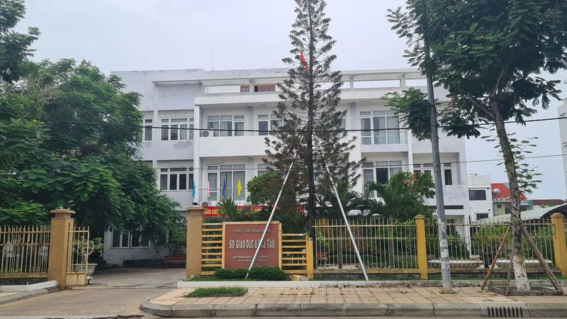 Sở GD-ĐT tỉnh Quảng Nam thu hồi công văn giới thiệu công ty sửa chữa trường học 