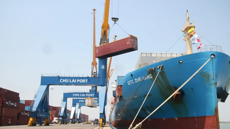 Cảng Chu Lai được kỳ vọng là của ngõ giao thương hàng hóa của tỉnh và khu vực