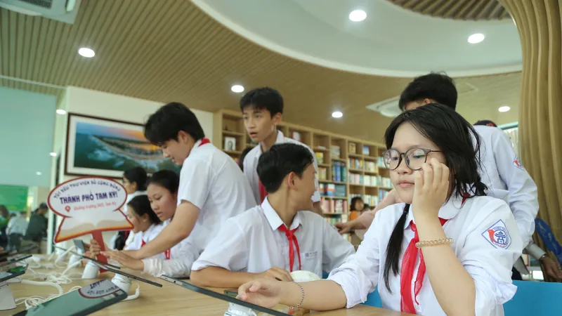 Quảng Nam đưa vào hoạt động thư viện số cộng đồng đầu tiên trong cả nước