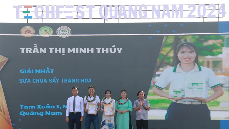 Quảng Nam trao thưởng cho 30 ý tưởng, dự án khởi nghiệp sáng tạo