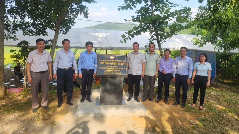 Những khu dân cư kiểu mẫu là cốt lõi trong xây dựng nông thôn mới