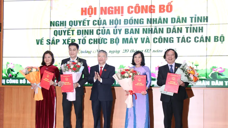 Bí thư Tỉnh ủy Quảng Nam: Các sở mới thành lập cần vận hành ngay, không ảnh hưởng đến người dân, doanh nghiệp