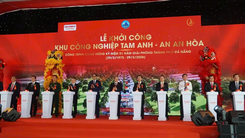Đà Nẵng khởi công dự án khu công nghiệp 4.152 tỷ đồng
