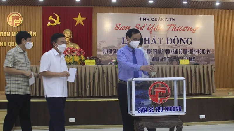 Quảng Trị chuyển tiền hỗ trợ 15.000 người Quảng Trị tại TPHCM và các tỉnh phía Nam
