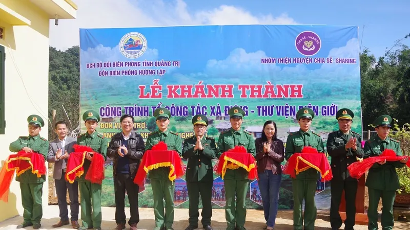 Quảng Trị: Khánh thành thư viện ở vùng biên giới
