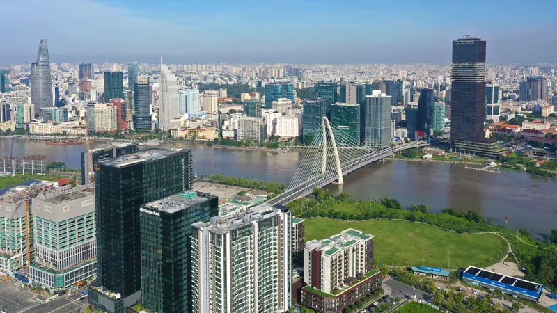 Khu vực đô thị tại phường An Khánh, TPHCM. Ảnh: HOÀNG HÙNG
