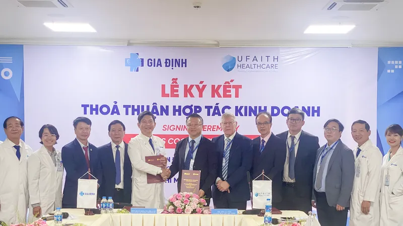 Bệnh viện Đa khoa Gia Định ký kết hợp tác với Tập đoàn Y khoa Ufaith Healthcare Group (Úc)
