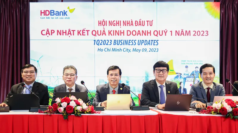 Hội nghị Nhà đầu tư quý 1-2023: Tỷ lệ nợ xấu mảng bất động sản của HDBank rất thấp