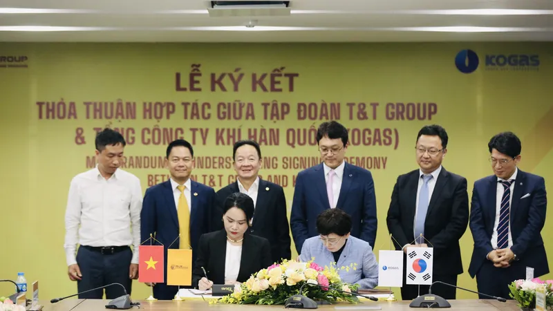T&T Group “bắt tay” với các đối tác hàng đầu Hàn Quốc phát triển dự án LNG và hydrogen tại Việt Nam