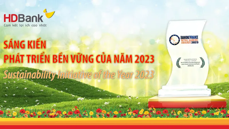 Tạp chí uy tín hàng đầu Châu Á vinh danh HDBank ở hạng mục phát triển bền vững