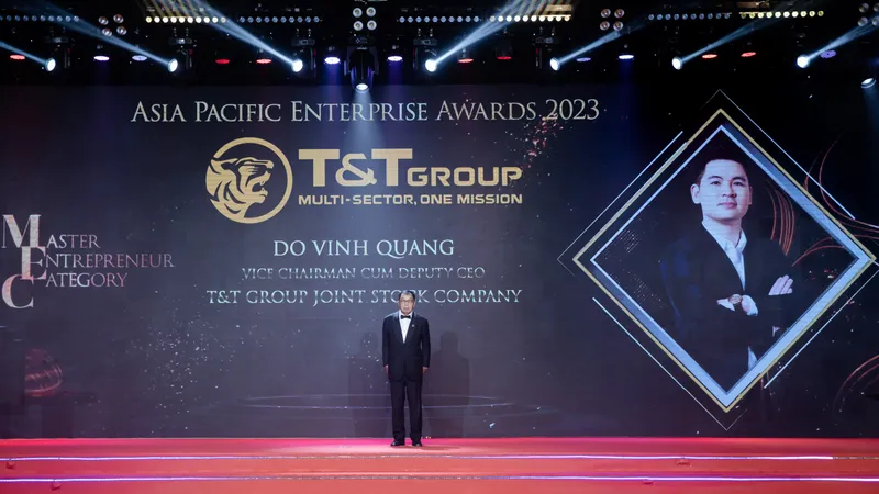 Phó Chủ tịch T&T Group Đỗ Vinh Quang nhận giải Doanh nhân xuất sắc châu Á 2023