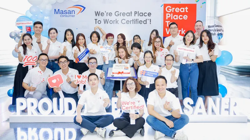 Masan Consumer Holdings xuất sắc đạt chứng nhận Great Place to Work®