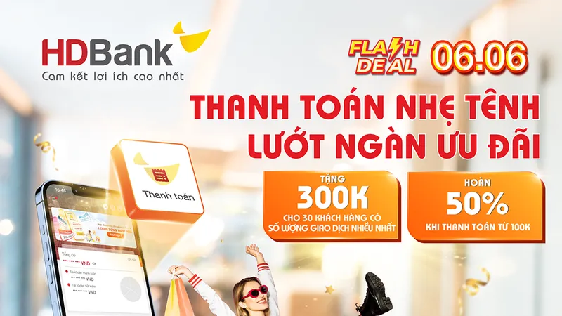 Khám phá App HDBank, nơi có lượng người dùng hằng tháng tăng tới 90%