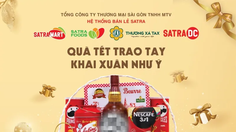 Giỏ quà tết Giáp Thìn 2024 Lộc An của Thương xá TAX: Gợi nhắc và lưu giữ lại nét đẹp văn hóa truyền thống