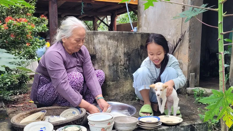 Vợi thương chén mẻ quê nhà