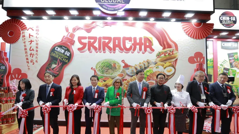 Bộ CHIN-SU đặc sản tại Foodex Nhật Bản 2024 được đón nhận nồng nhiệt