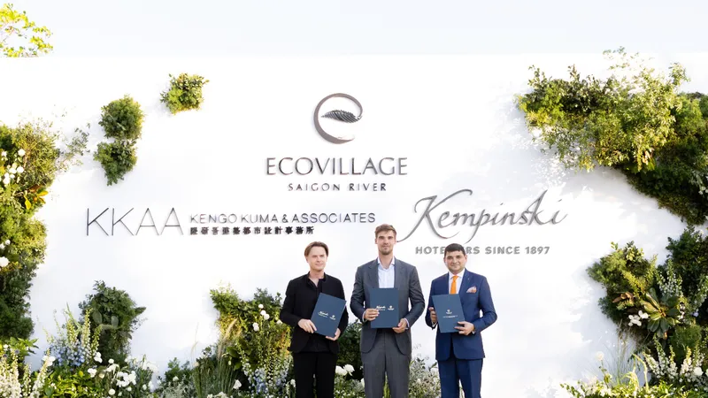 Kempinski Hotels chọn Ecovillage Saigon River xây khách sạn đầu tiên tại Việt Nam
