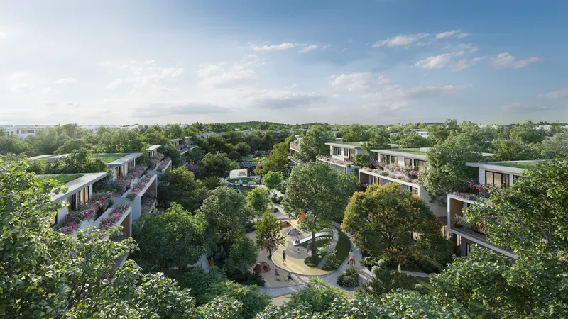 Blue Forest - nơi có tỷ lệ cây xanh gấp 3 lần tiêu chuẩn Liên hợp quốc