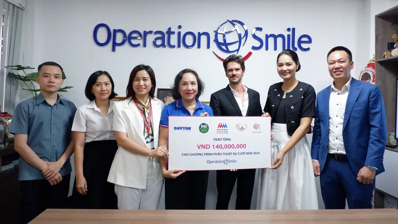 MM Mega Market đồng hành cùng Chương trình phẫu thuật nụ cười - Operation Smile Việt Nam