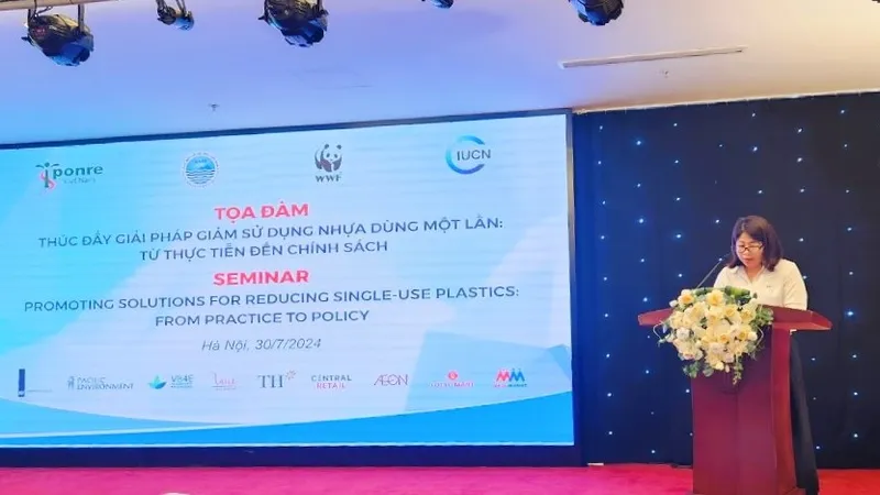 “Tập đoàn TH là doanh nghiệp Việt Nam nổi bật với cam kết, hành động mạnh mẽ trong giảm nhựa dùng một lần”