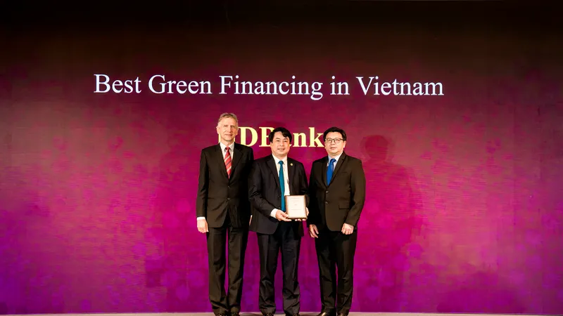 HDBank nhận giải thưởng Tổ chức Tài chính Xanh tốt nhất Việt Nam