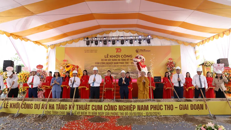 T&T Group khởi công Cụm công nghiệp lớn nhất Hà Nội