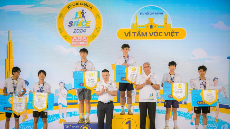 TH đồng hành mang giải chạy S-Race đến với hàng ngàn học sinh, sinh viên TPHCM