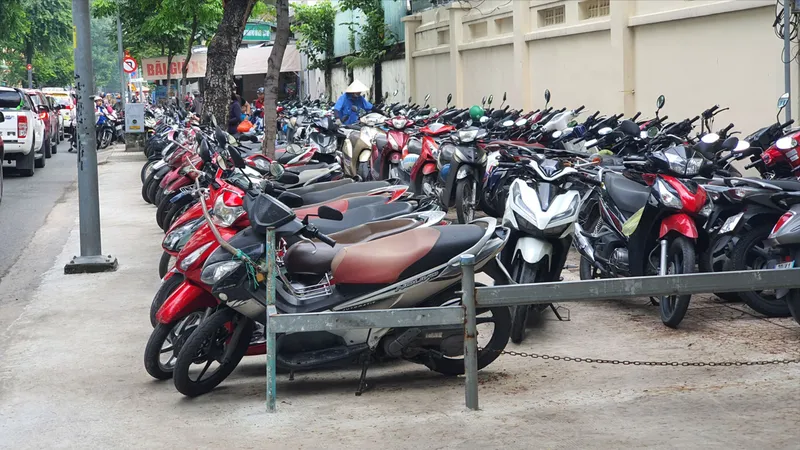 Bãi xe phía sau Bệnh viện Mắt TPHCM được phép hoạt động