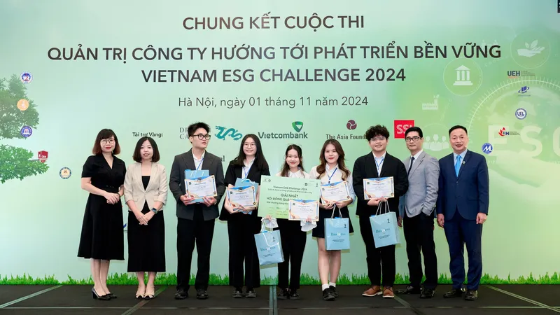Chung kết Cuộc thi Quản trị Công ty hướng tới Phát triển bền vững – Viet Nam ESG Challenge 2024