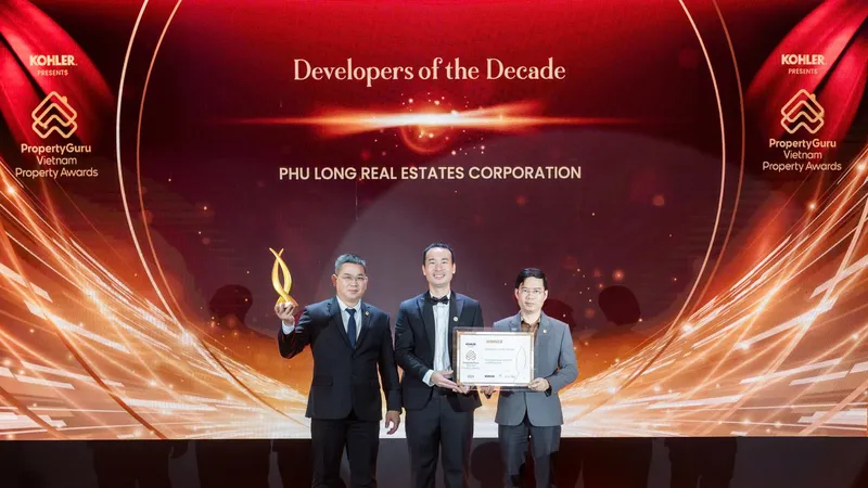 Phú Long được vinh danh tại Giải thưởng Bất Động Sản PropertyGuru Việt Nam 2024
