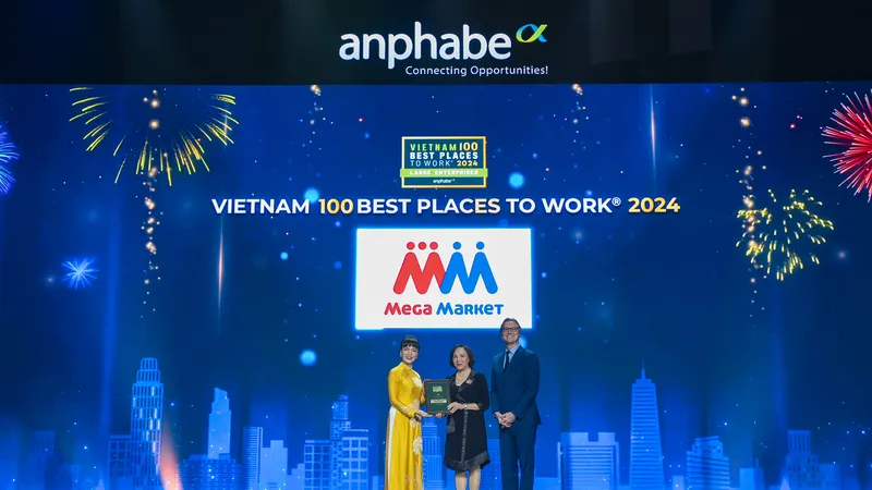 MM Mega Market thuộc top 100 nơi làm việc tốt nhất Việt Nam