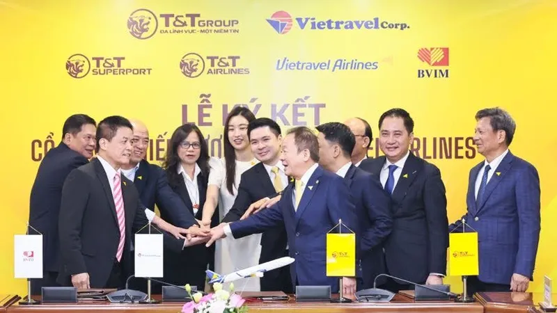 T&T Group trở thành cổ đông chiến lược của Vietravel Airlines